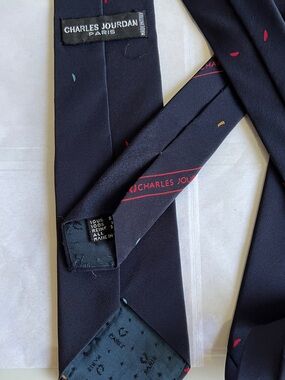 Vintage Men's Paris Charles Jourdan Silk Necktie